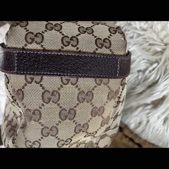 Authentic GG Gucci Canvas Abbey Tote - Picture 15 of 16